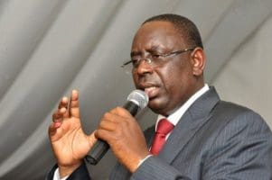 Macky Sall, président du sénégal