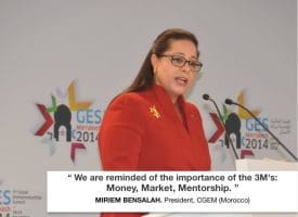 Miriem Bensalah, Présidente de la CGEM