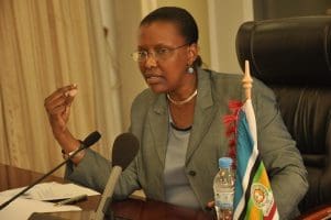 Valentine Rugwabiza, ministre rwandaise pour la Communauté de l’Afrique de l’Est