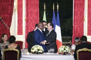 Le president François Hollande reçoit à Paris son homologue malien Ibrahim Boubacar Keïta 