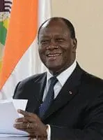 Alassane Ouattara Président de la République de Côte d'Ivoire