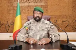 Le colonel Assimi Goïta, le leader de la Transition malienne