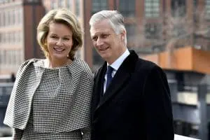Le roi Philippe de Belgique et la reine Mathilde