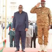 Umaru Sissoko Embaló et Paul-Henri Sandaogo Damiba