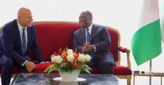 Alassane Ouattara, Claudio Descalzi