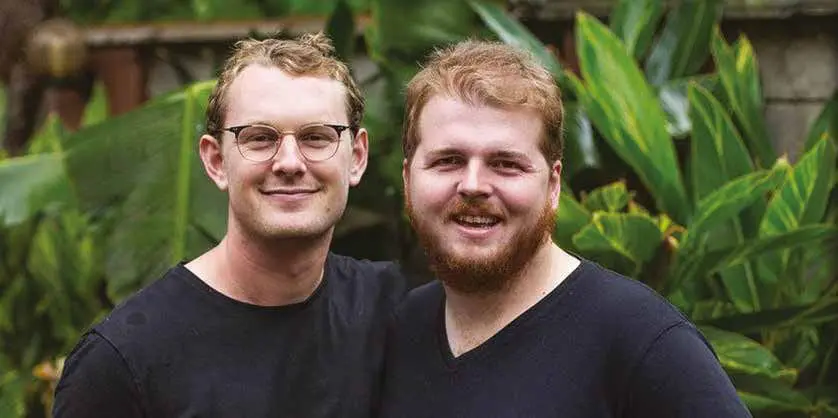 Eli Pollacj et Earl Sauver, fondateurs de Apollo Agriculture