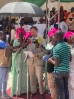 Cérémonie de dépôt des armes de la faction Diakaye du MFDC