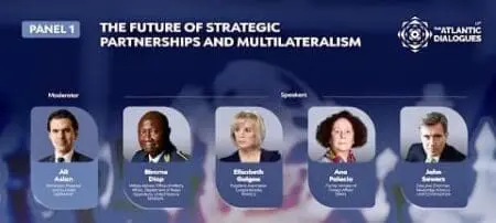 "Le monde a changé, il faut assimiler cela", a-t-elle martelé, notant que le système multilatéral est fondé sur un paradigme, à savoir la paix comme but ultime. De son côté, le président exécutif du Newbridge Advisory (Royaume Uni), M. John Sawers, a appelé à une réforme du Conseil de sécurité des Nations-Unies, qu’il a jugé "inefficace".