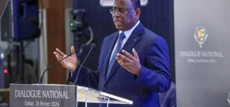 ’Le plus important pour le moment, c’est de fixer la date de l’élection présidentielle’’, a insisté le chef de l'Etat. Jeudi dernier, Macky Sall a annoncé qu’il quitterait la présidence de la République à l’expiration de son mandat, le 2 avril 2024.