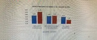 D'après une recherche quantitative que j'ai menée récemment (en cours de publication) ; en termes de relations économiques, le Maroc surpasse l'Algérie dans toutes les régions du monde, avec des scores moyens allant de 0,42 en Océanie à 11,09 en Europe. En revanche, le score moyen de l'Algérie est faible, allant de 0,00 pour les relations économiques avec l'Amérique latine et les Caraïbes à 11,07 pour l'Europe. Le Maroc semble avoir des relations plus variées et équilibrées avec les différentes parties du monde, avec des notes moyennes de 7,5 en Afrique, 8,71 en Asie, 11,09 en Europe et 2,95 en Amérique latine et dans les Caraïbes.

