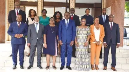 L'équipe dirigeante du FAGACE