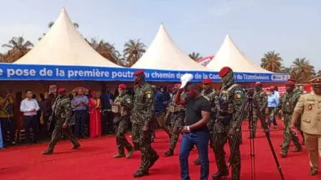 « Simandou n’est plus un rêve, mais une réalité… Il n’y a aucun doute aujourd’hui que le projet sera délivré conformément au calendrier d’ici fin 2025 », a assuré Djiba Diakité, directeur du cabinet du Président de la République nommé à la tête du comité de suivi du projet Simandou.