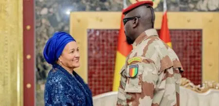 La Vice-Secrétaire Générale de l'organisation des Nations Unies (ONU), Madame Amina Jane Mohammed a bouclé ce jeudi, le 18 juillet 2024, une visite de travail de 48 heures en République de Guinée.