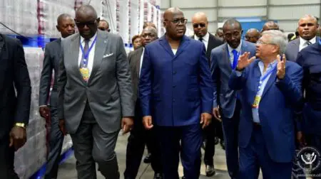 «C’est une étape significative dans le développement industriel de notre pays ; cette usine illustre parfaitement bien la confiance que les investisseurs internationaux placent désormais en l’avenir de la République Démocratique du Congo », a déclaré le Président Félix Tshisekedi.