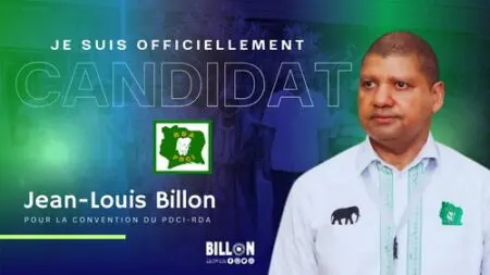 "Je déclare solennellement que j'ai décidé d'être candidat à l'élection présidentielle de 2025. Je me présente pour gagner", a affirmé M. Billon, dans une déclaration depuis Dabakala, ville du centre de la Côte d'Ivoire dont il est député.
