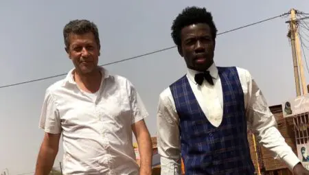 Francois Bergeron et Basile Yawanké