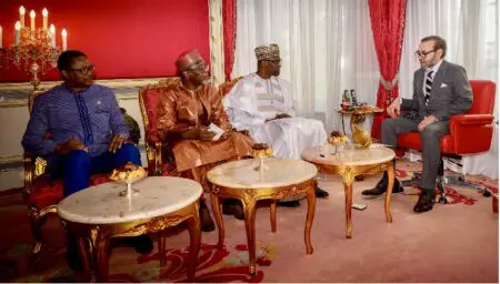 Les personnalités reçues sont Karamoko Jean Marie Traoré, ministre burkinabè des Affaires étrangères, de la Coopération régionale et des Burkinabè de l’extérieur ; Abdoulaye Diop, ministre malien des Affaires étrangères et de la Coopération internationale ; et Bakary Yaou Sangaré, chef de la diplomatie nigérienne et ministre de la Coopération et des Nigériens à l’extérieur.