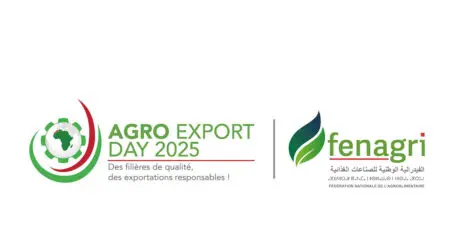 Maroc | Agroalimentaire : La FENAGRI tient sa 1ère édition de l’Agro Export Day 2025 en novembre Placée sous le thème «Made in Morocco, Desired Worldwide : Exporter la qualité agroalimentaire marocaine,» cette journée , indique le communiqué, se veut une vitrine stratégique du potentiel, de l’expertise et des ambitions du secteur à l’échelle régionale et mondiale.