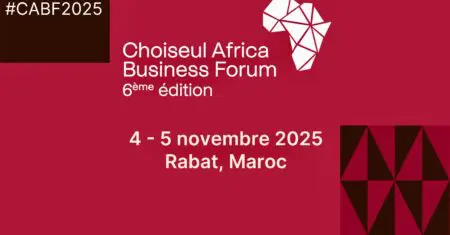 Communiqué de presse | Rabat : Lancement de la 6ème édition du Choiseul Africa Business Forum, les 4 et 5 novembre 2025 Au programme : des tables rondes et échanges de haut niveau pour identifier des opportunités d’investissement et renforcer la place du continent dans les débats économiques mondiaux.