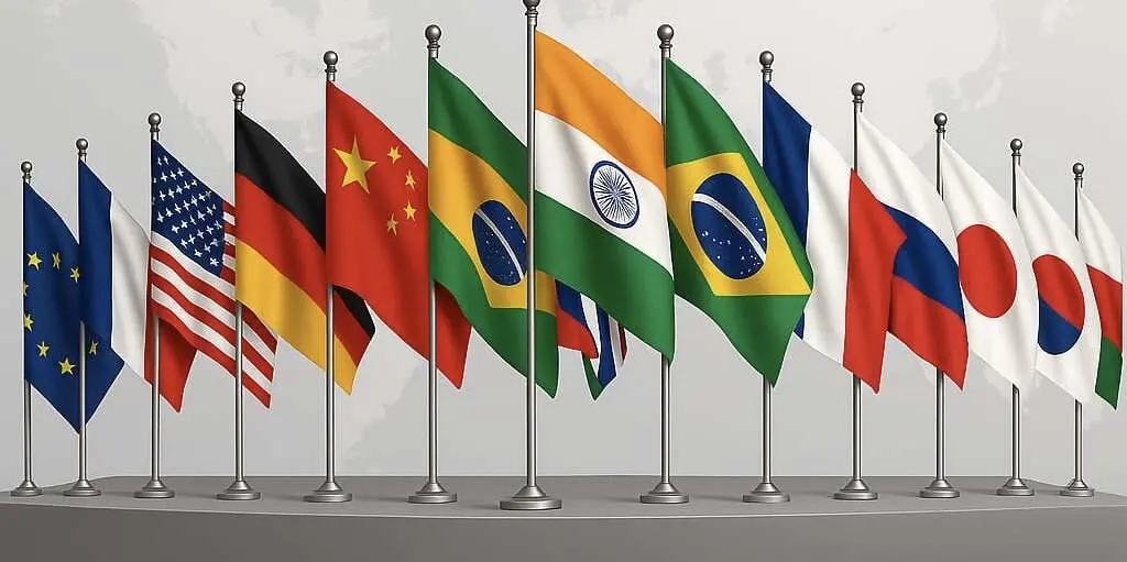 La reconstruction d’après-guerre visait d’abord à éviter le retour des catastrophes du XXᵉ siècle. Elle fut pensée dans l’ombre des conflits précédents. Mais a-t-elle suffisamment anticipé l’émergence d’un monde multipolaire ? Le déclin relatif des puissances occidentales face à la montée de la Chine, de l’Inde, du Brésil ou de la Russie suggère que l’équilibre mondial n’est plus structuré par un seul centre.