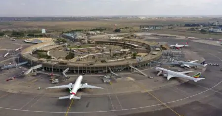 Aéroport Jomo Kenyatta comme tous les autres aéroports du Continent impacté par la crise dans le Golfe persique