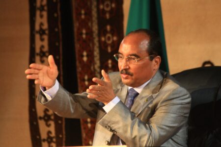 Mohamed Ould Abdel Aziz, président mauritanien