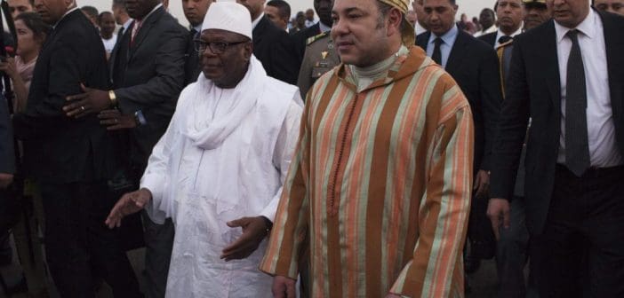 Le roi Mohammed VI et le Président malien Ibrahim Boubacar Keita