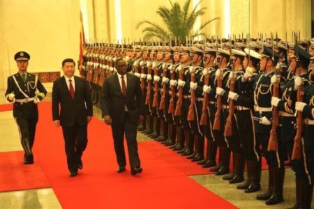 President Macky Sall Chinese President Xi Jinping