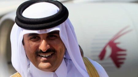 L'Emir du Qatar, Cheikh Tamim Bin Hamad Al Thani