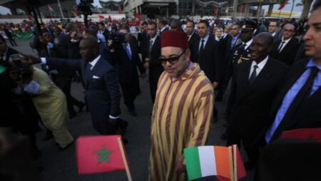 Mohammed VI en Côte d'Ivoire