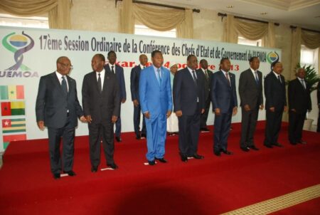Les Chefs d Etat de l UEMOA