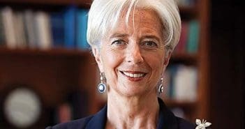 portrait Christine Lagarde