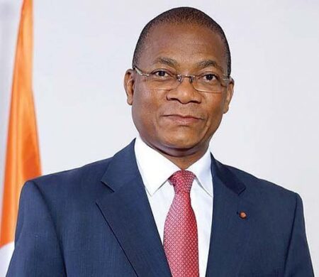Bruno Kone, ministre de la poste ivoirien
