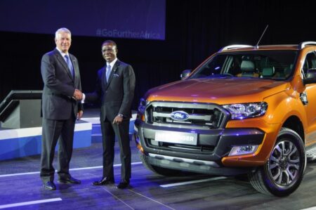 Jeff Nemeth, Ford South Africa President & CEO and Dr. Cosmas Maduka, Coscharis Motors Limited President