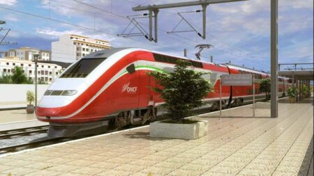 Maroc : La première rame du TGV livrée` tgv maroc