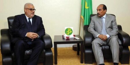 Abdellilah Benkirane et Mohamed Ould Abdelaziz