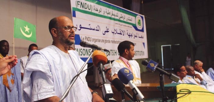 campagne electorale mauritanie