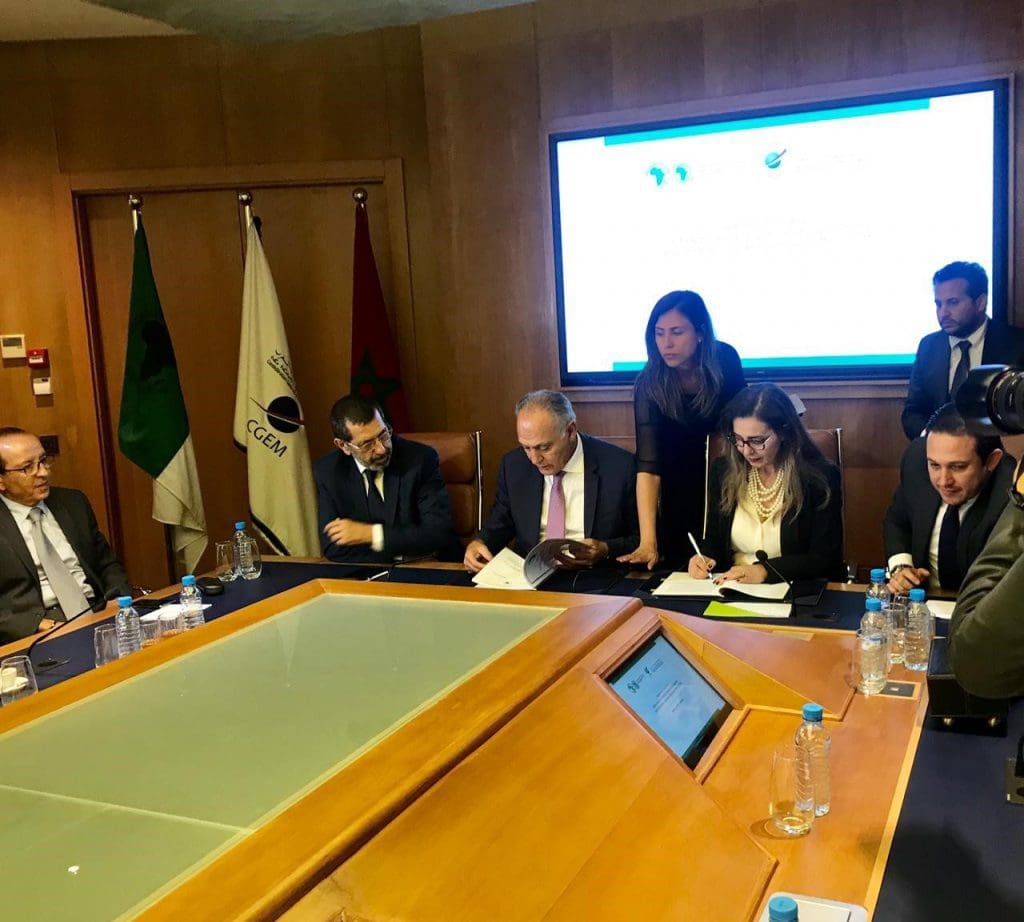 La cérémonie de signature a eu lieu au siège de la CGEM ce vendredi 21 juin 2019.