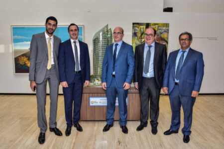 Le management du Groupe Alliances lors de la conférence de presse de ce 27 septembre 2019