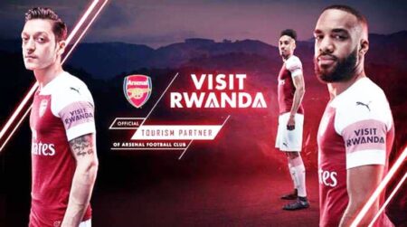 Rwanda : Avec Arsenal et ses gorilles, le tourisme prospère Visit Rwanda