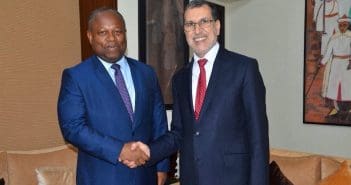 Alain Ebobissé, Directeur général d’Africa50 et le Premier ministre marocain