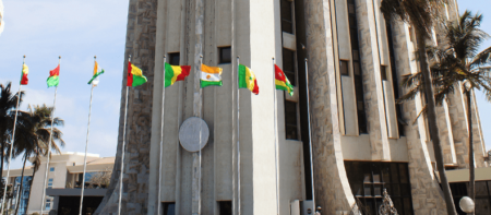 Siège de la BCEAO à Dakar.