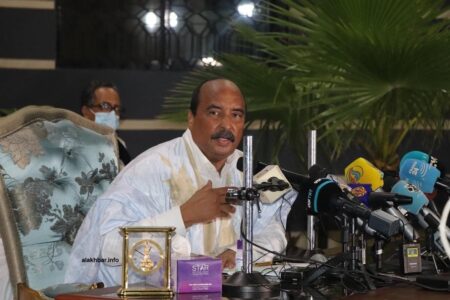 Mohamed ould Abdelaziz, ex président de Mauritanie