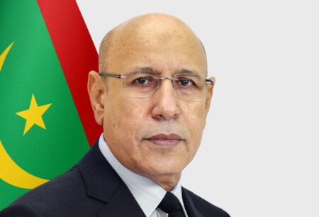 portrait Mohamed Cheikh Ould Ghazouani