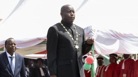 Évariste Ndayishimiye, Président de la république du Burundi