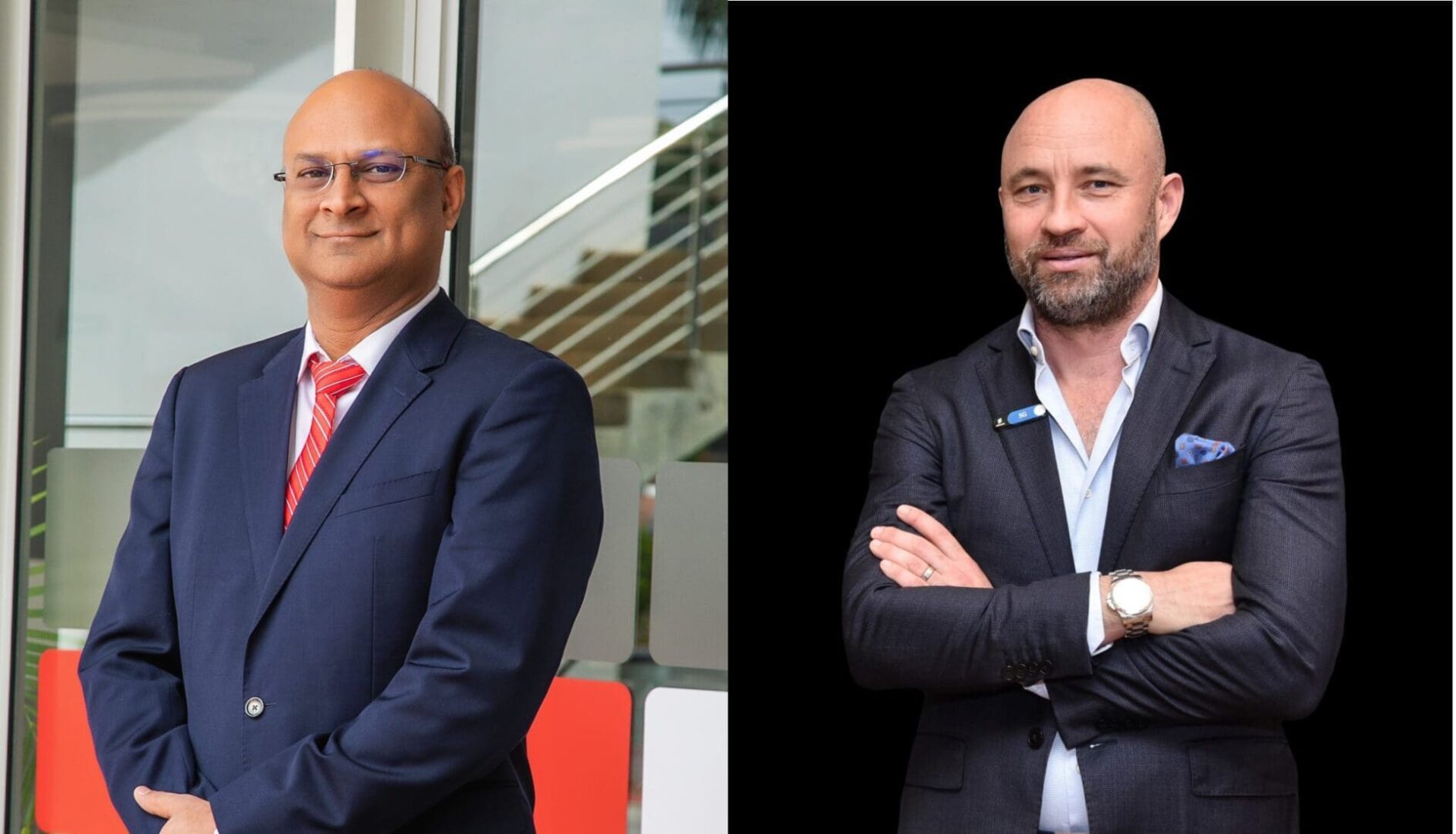 Le PDG et Directeur Général d’Airtel, Apoorva Mehrotra, et Todd Ashton, vice-président et Directeur d'Ericsson Afrique de l'Est et du Sud.