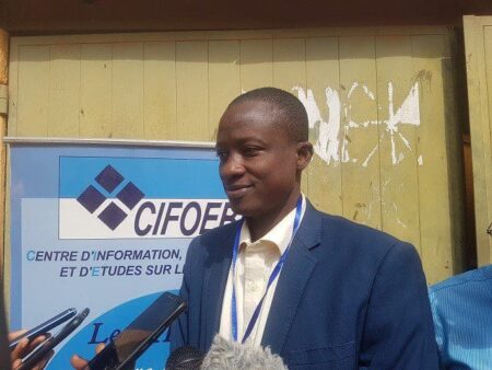 Le directeur exécutif du CIFOEB, Youssouf Ouattara