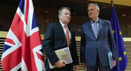 Brexit David Frost et Michel Barnier, les deux négociateurs à l’origine de l’accord