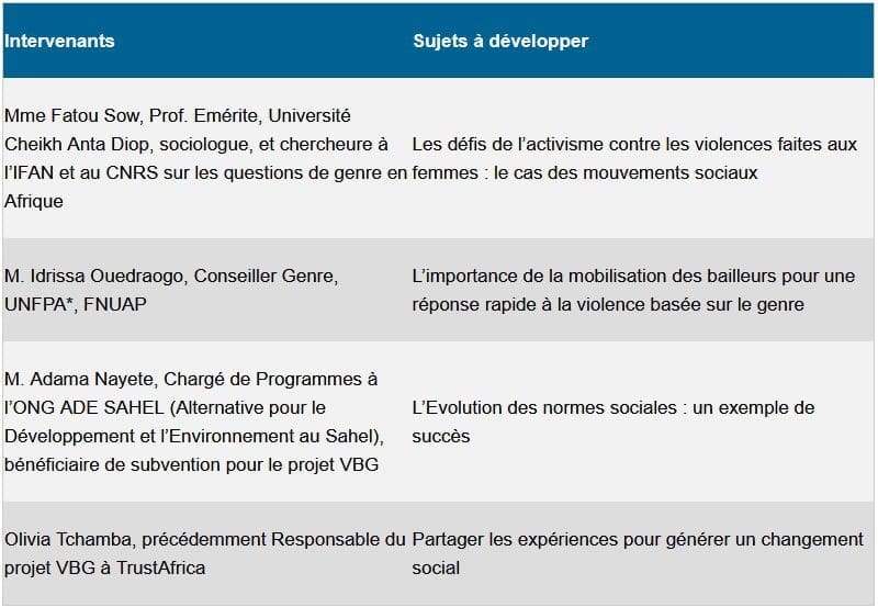 intervenants