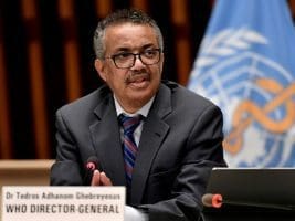 Tedros Adhanom Ghebreyesus Directeur général, Organisation mondiale de la santé (OMS)